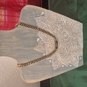 Gold Chain Necklace with Cross Pendant